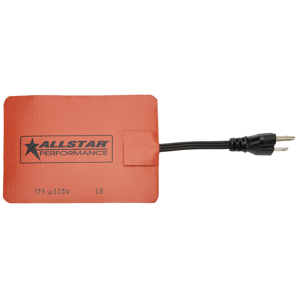 Allstar Performance Oil Heating Pads - 5" x 7" - Self Adhesive Pad - 375W