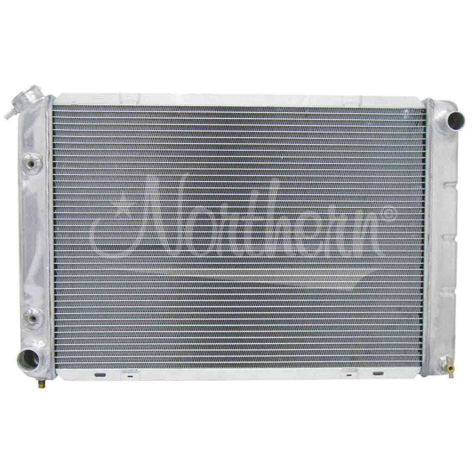 Northern Aluminum Radiator - 29 in W x 18.875 in H x 3.125 in D - Passenger Side Inlet - Driver Side Outlet - Automatic - Ford Mustang 1980-93