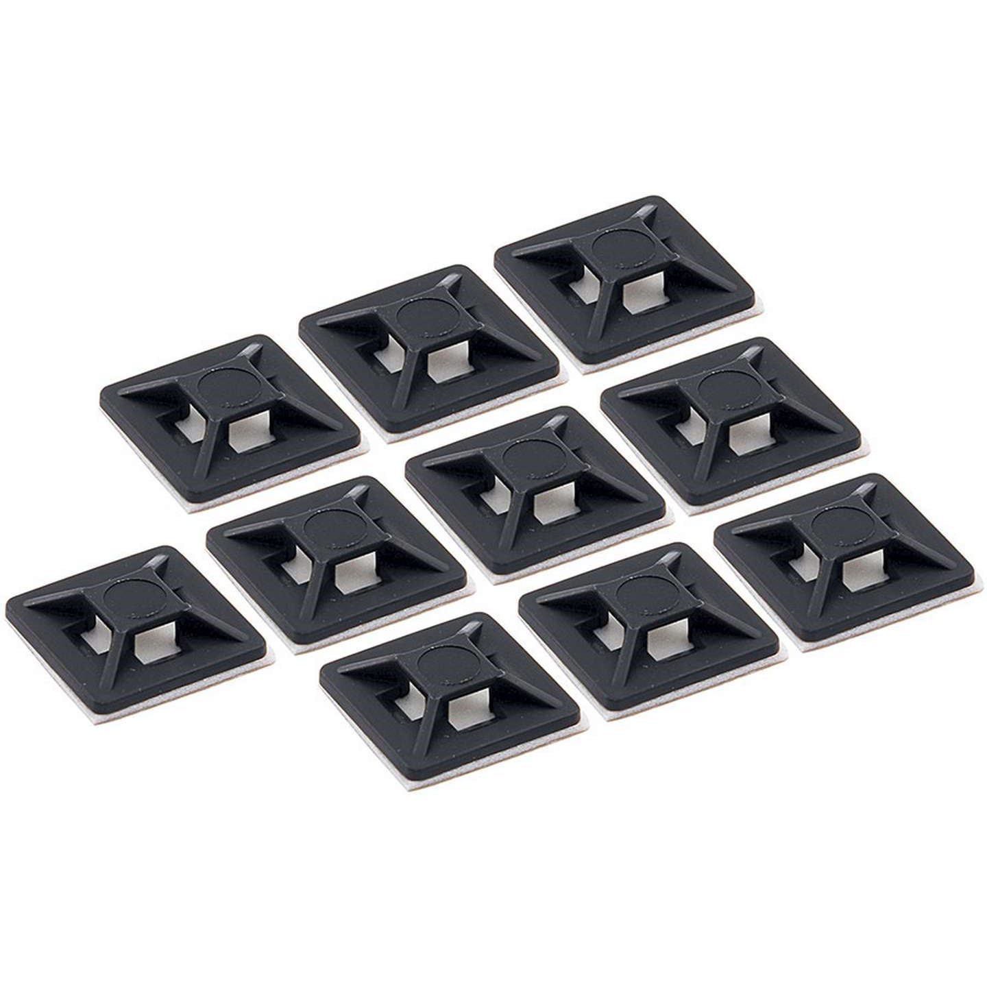 Allstar Performance Wire Tie Mounting Base - 3/4" x 3/4" (10 Pack)