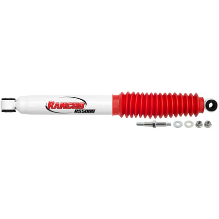 Rancho RS5000 Series Twintube Steering Stabilizer - 12.50 in Compressed / 20.63 in Extended