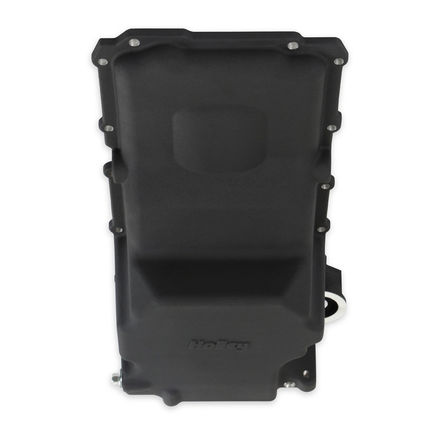Holley GM LS Swap OIl Pan - Rear Sump - 5.6 Quart - Baffle/Pick-Up Tube - Black - GM LS-Series