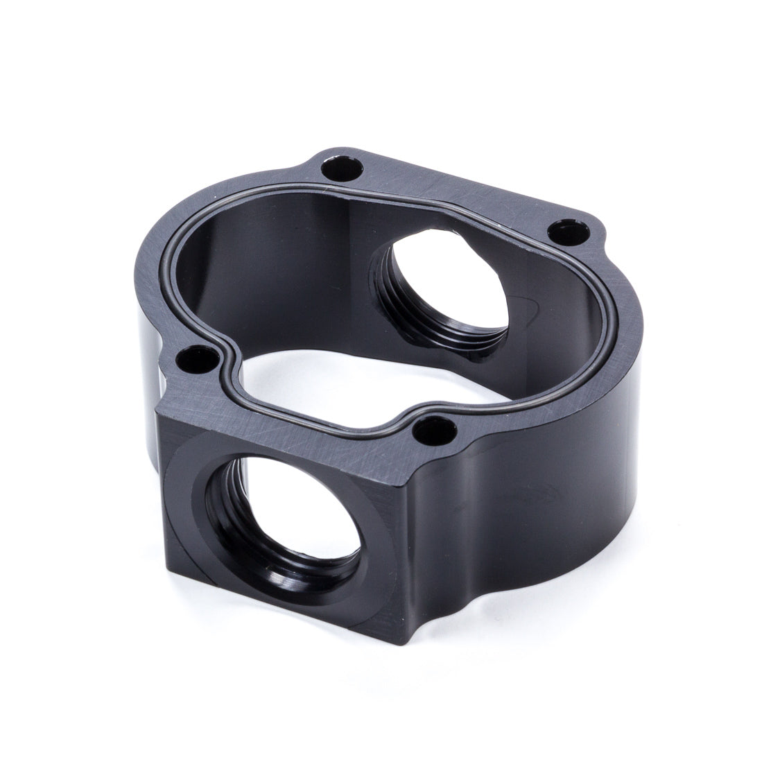 Barnes Systems 1.375" Wide Gear Body Oil Pump Body 12 AN Inlet/Outlets Aluminum Red Anodize - Barnes Oil Pumps