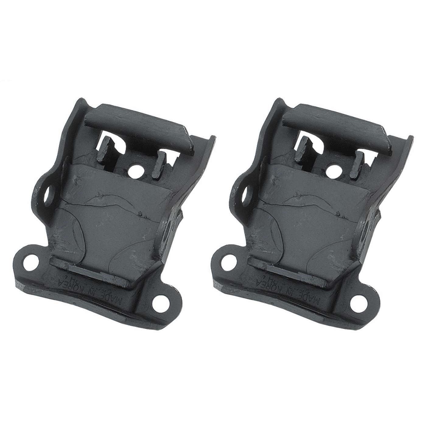 Trans-Dapt Motor Mount - Frame Pad - Bolt-On - Rubber Pads - Chevy V8 - Pair