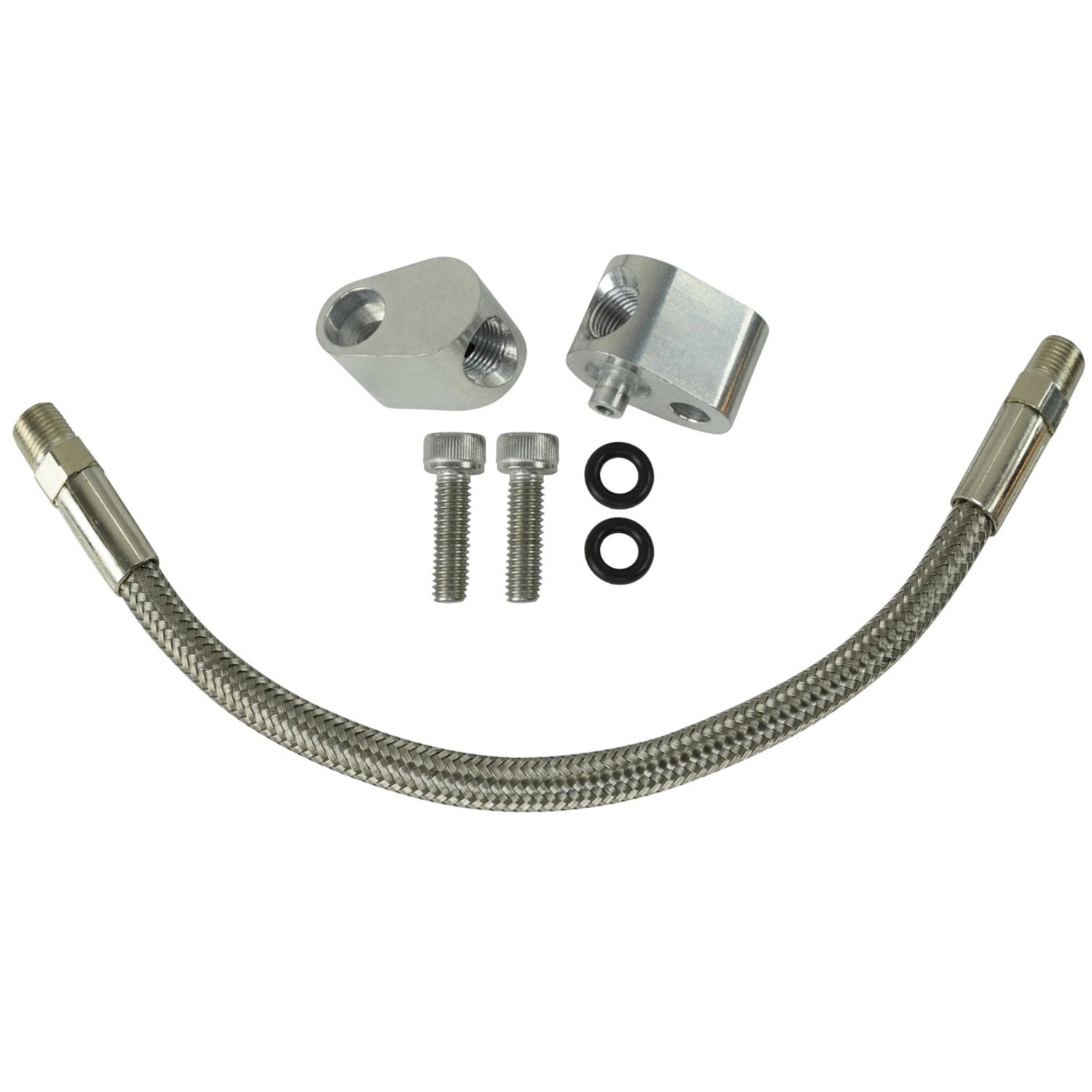 ICT Billet Steam Vent Kit - 2 Corner - GM LS-Series 551694H