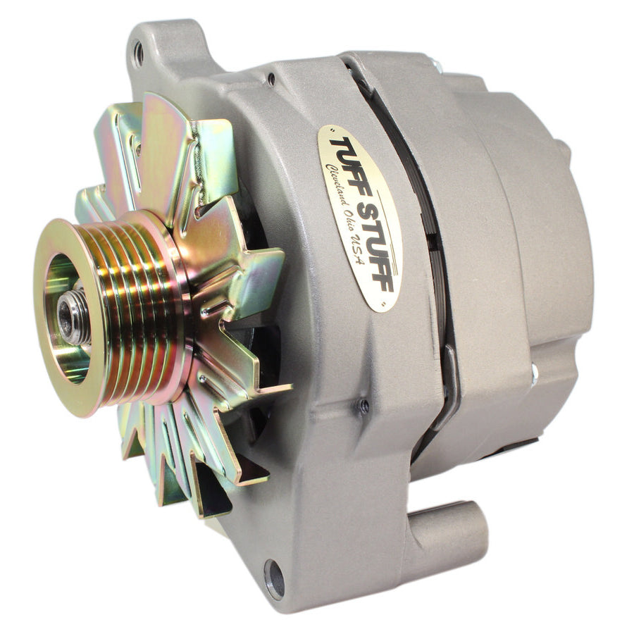 Tuff Stuff Performance Ford Alternator 100 Amp Smooth Back 1-wire