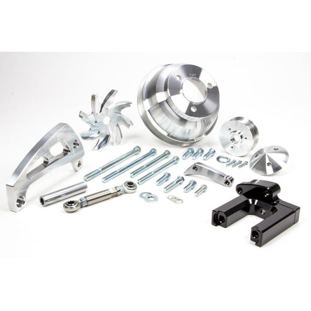 March Performance BB Chevy Serpentine Kit for Electric Water Pumps