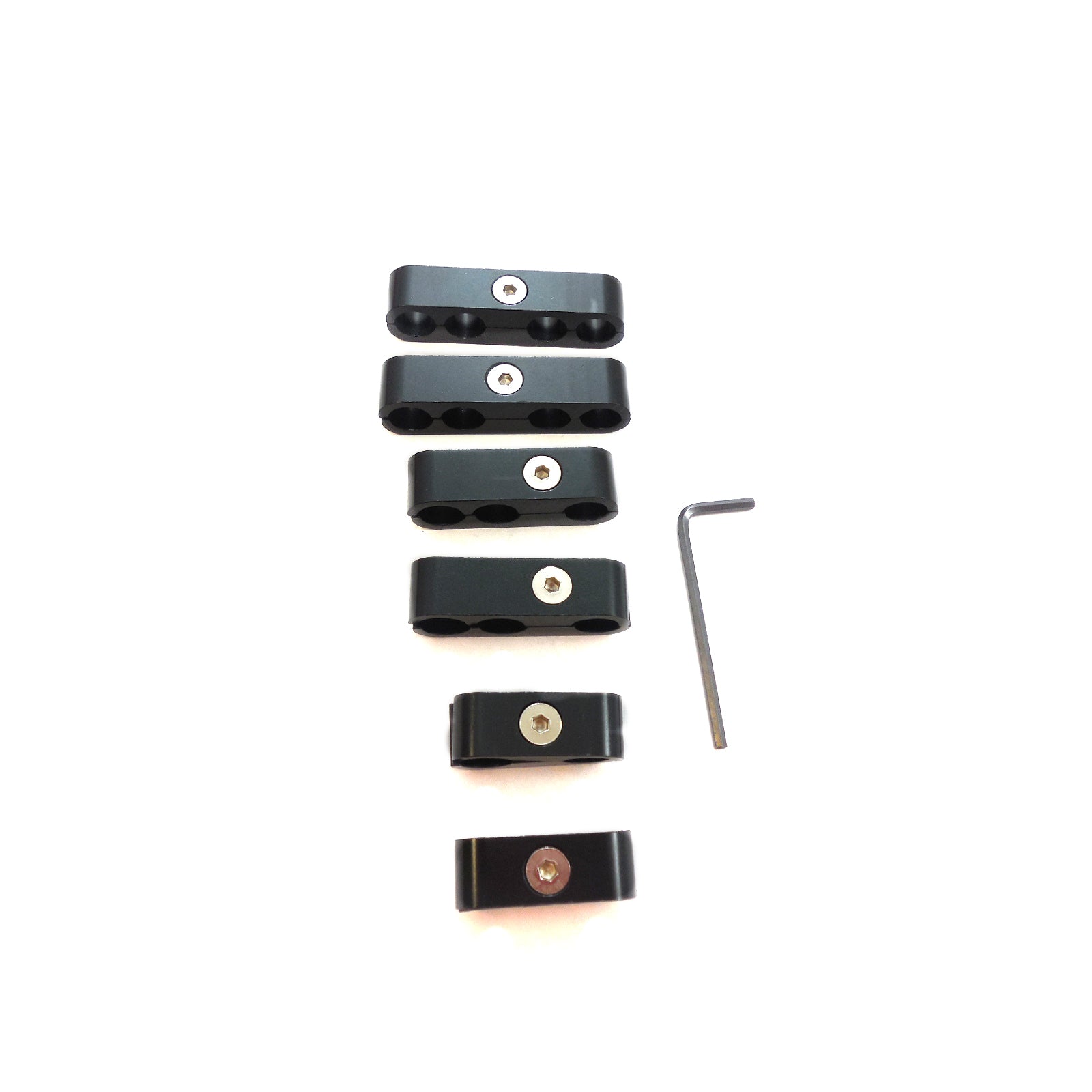 Racing Power Billet Wire Separators Race Style - Black