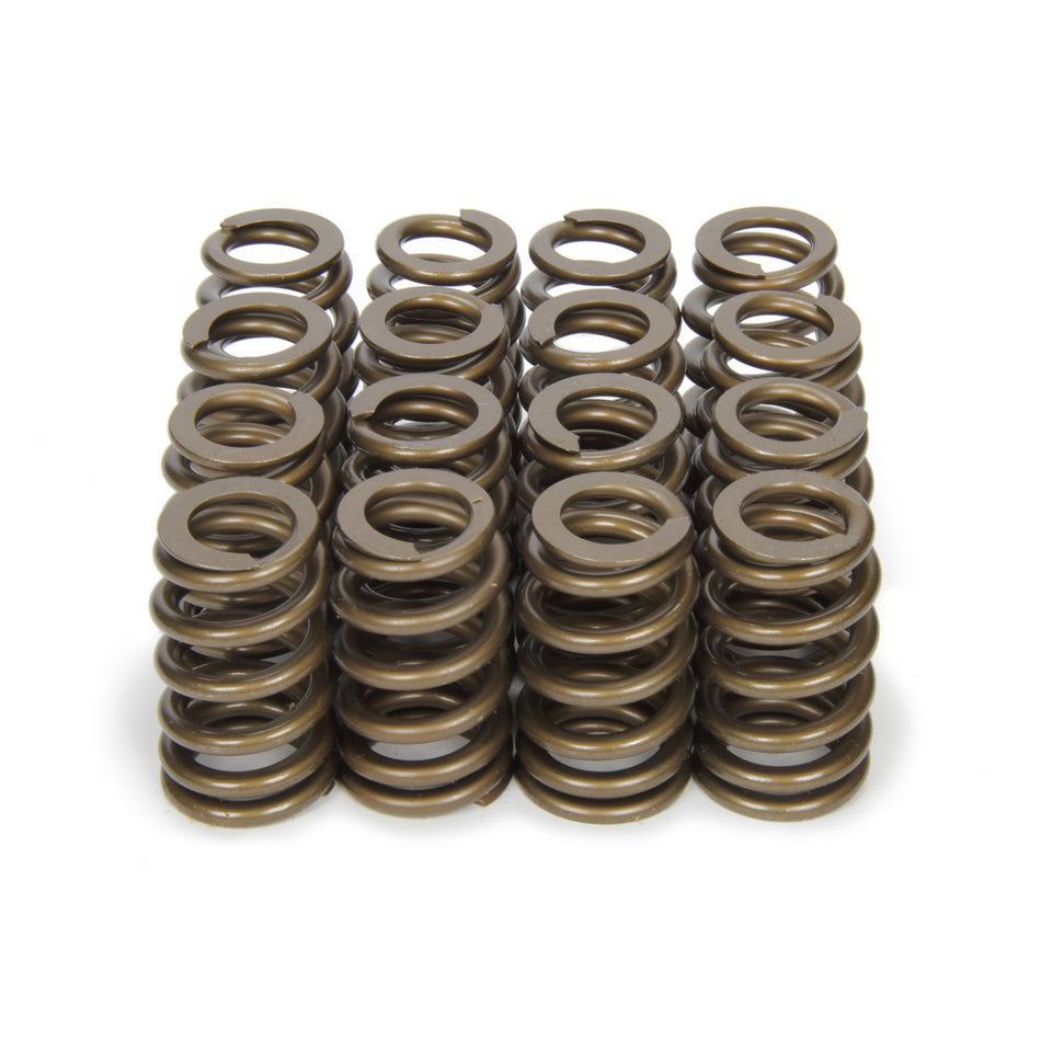 PAC 1200 Series Ovate Beehive Valve Springs - 363 lb./in Spring Rate - 1.180" Coil Bind - 1.282" OD (Set of 16)