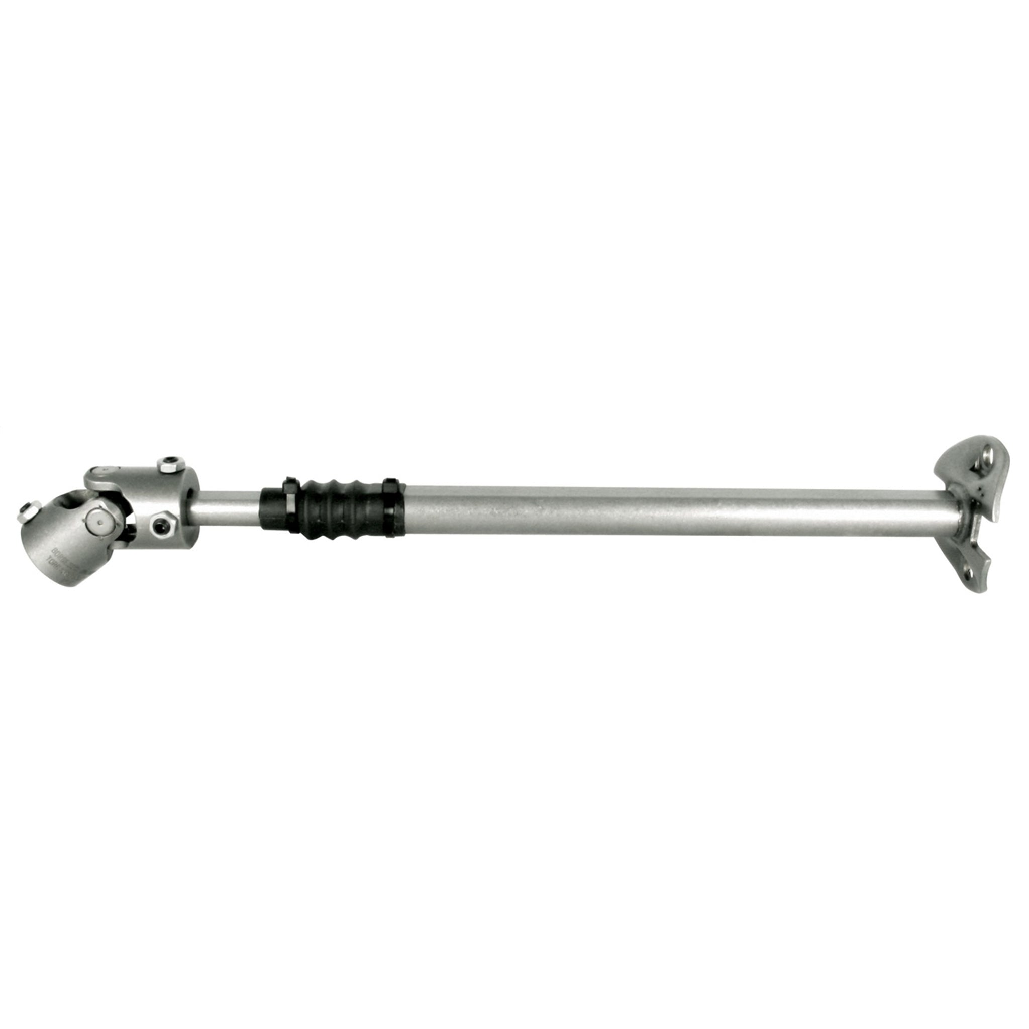 Borgeson Steering Shaft - Direct Replacement - Telescoping - Steel - Ford Fullsize SUV 1973-75