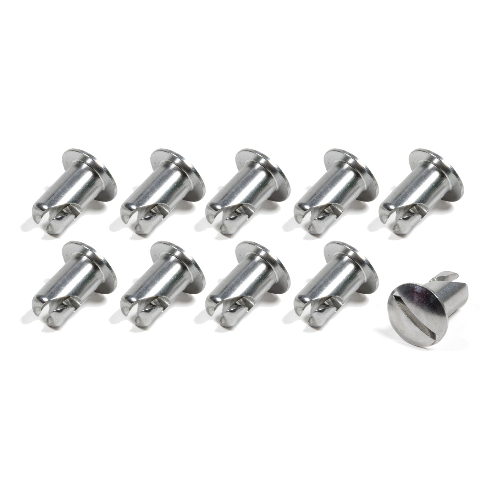 Triple X Oval Head Button Alum .500 Long - 10 Pack