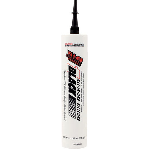 Valco Cincinnati All-In-One Silicone - Black 11.17 oz. Cartridge w/ Nozzle