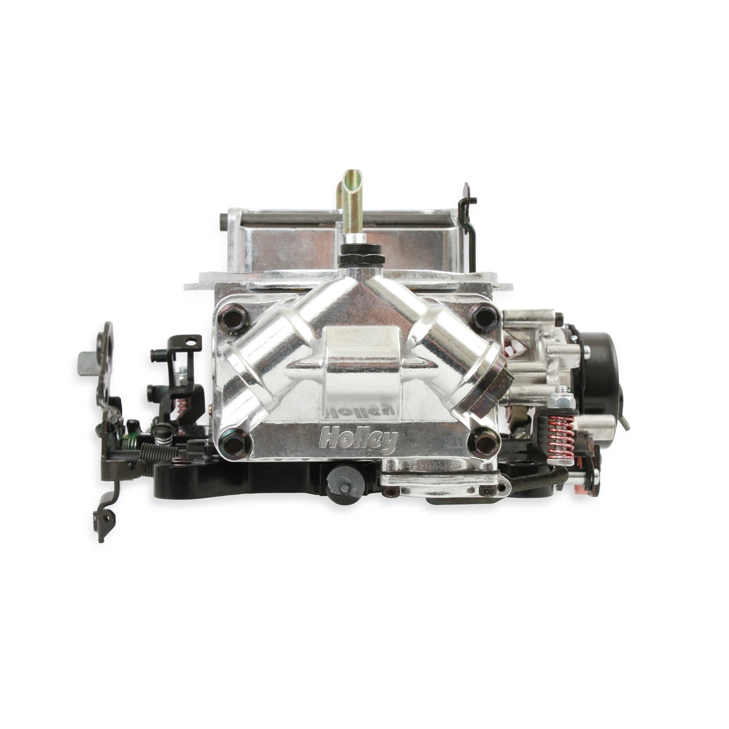 Holley 850 CFM Ultra Double Pumper Carburetor - Silver/Black