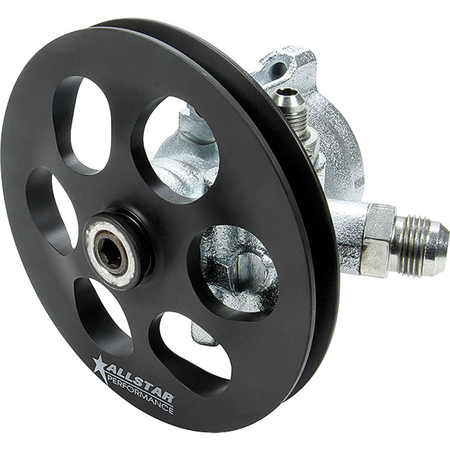 Allstar Performance Power Steering Pump w/ V-Belt Pully