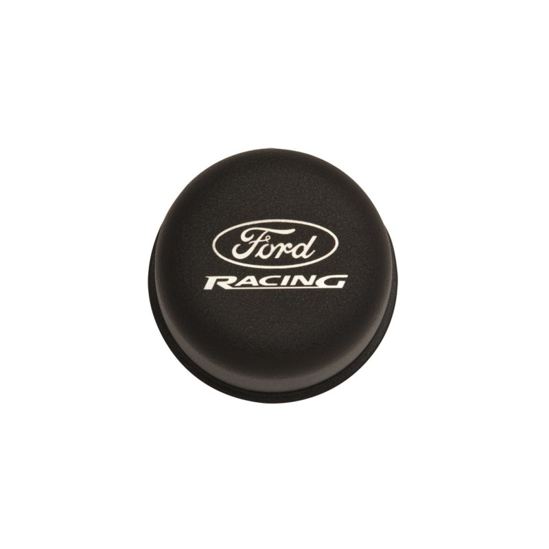 Ford Racing Breather Cap w/Ford Racing Logo - Black