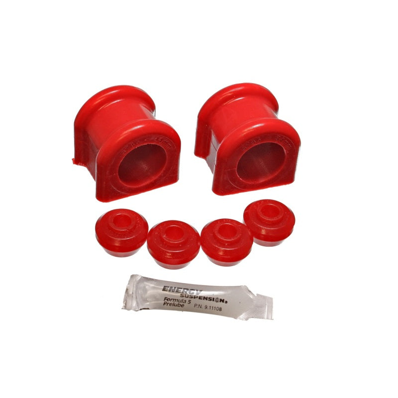 Energy Suspension Hyper-Flex Sway Bar Bushing - Front - 34 mm Bar - Polyurethane - Red