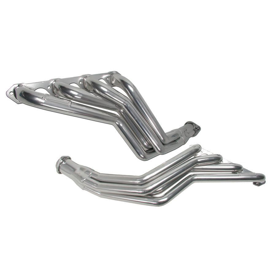 BBK Performance Swap Long Tube Headers 1-3/4" Primary 3" Collector Steel - Metallic Ceramic