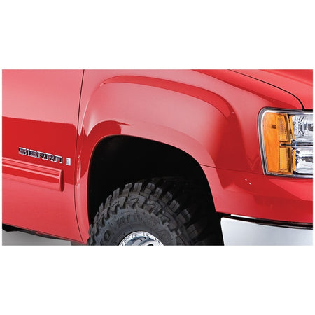 Bushwacker Pocket Style Front / Rear Fender Flare - 2 in Wide - Black - GMC - GM Fullsize Truck 2007-13