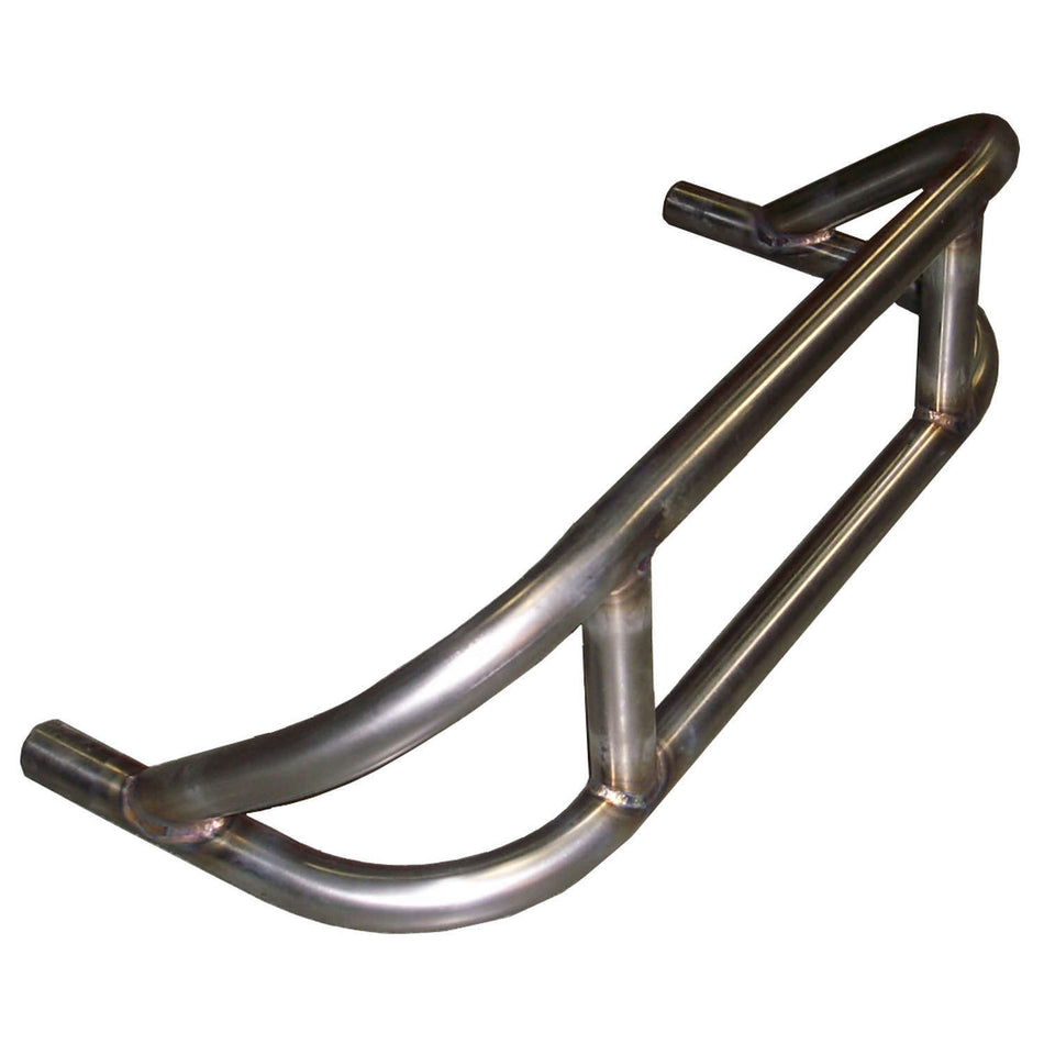Triple X Sprint Car Stacked Front Bumper - Polished Stainless Steel