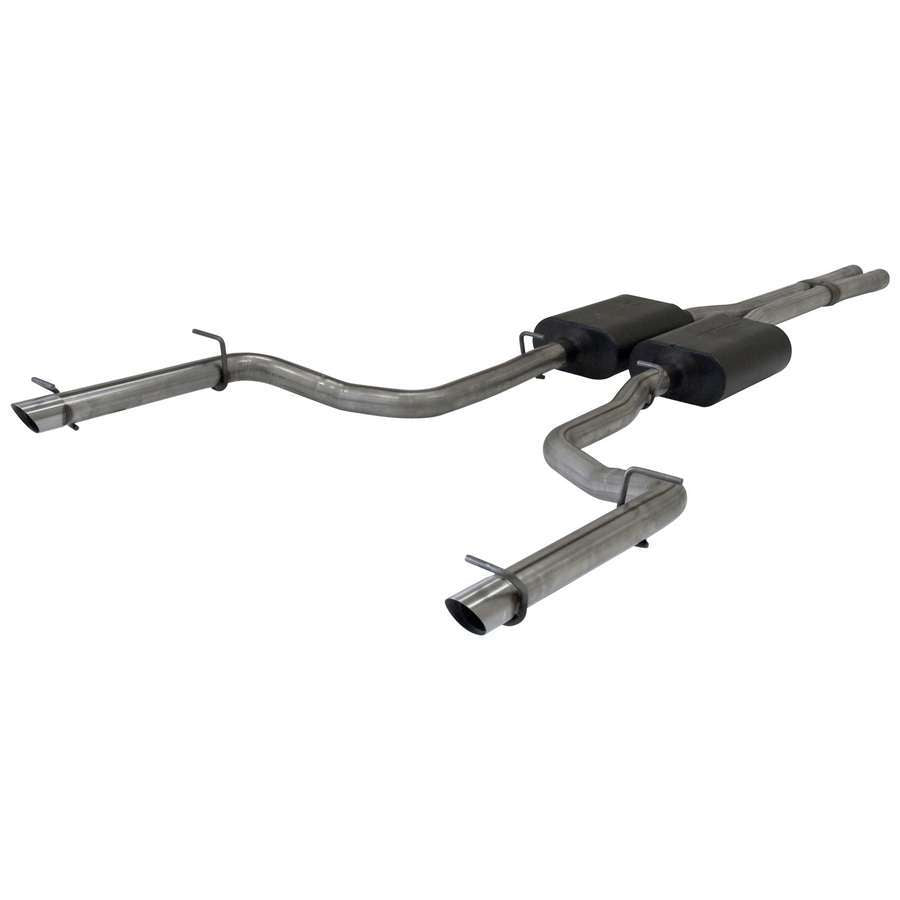 Flowmaster American Thunder Cat-Back Exhaust System - 2-1/2 in Tailpipe - Chrysler 300 / Dodge Charger 2011-14