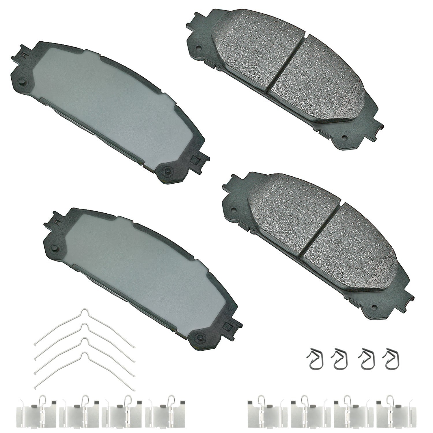 Akebono Brakes ProACT Front Brake Pads - Lexus NX 2015-17 (Set of 4)