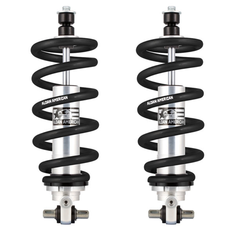 Aldan American Phantom Series Single Adjustable Front Coil-Over Shock Kit - 450 lb/in Spring Rate - GM A-Body 1968-72 - Pair