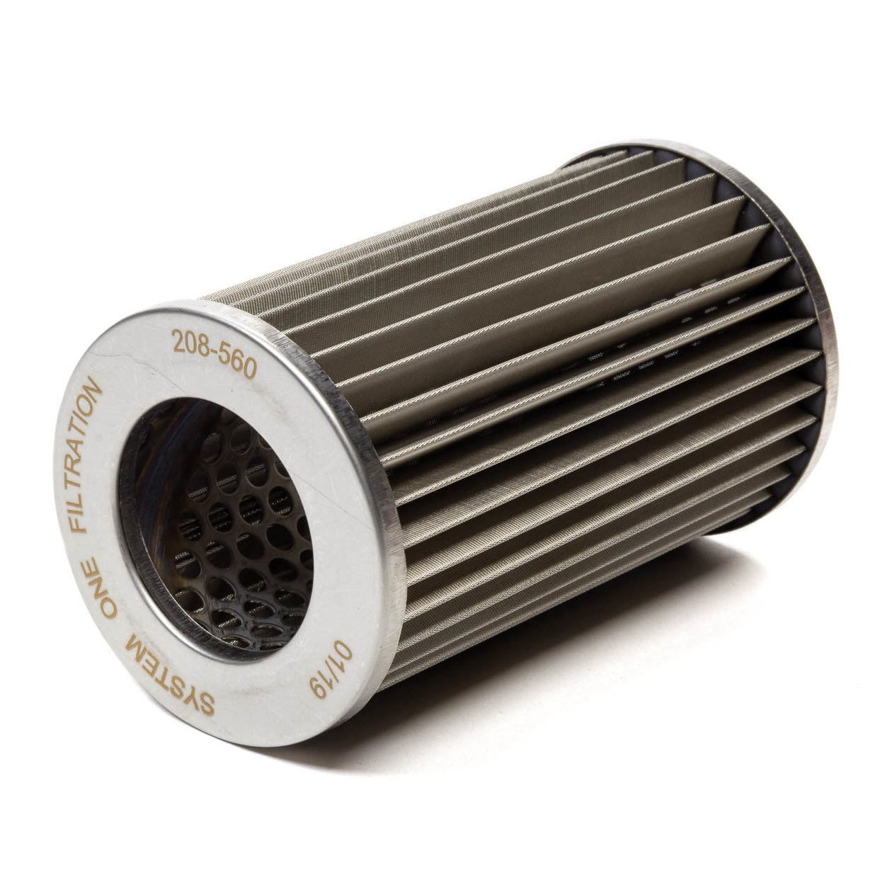 System 1 Oil Filter Element - 45 Micron - Stainless - System1 Billet Housing Filters
