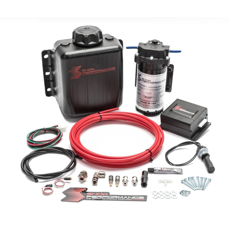 Snow Performance Stage 2 Boost Cooler Water Injection System Boost Reference Controlled 3 qt Reservoir Universal Gas - Kit