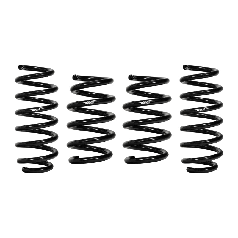 Eibach Pro-Kit Suspension Spring Kit - Lowering - 0.6 in Front - 0.8 in Rear - 4 Coil Springs - Black - Tesla Model Y 2020-22
