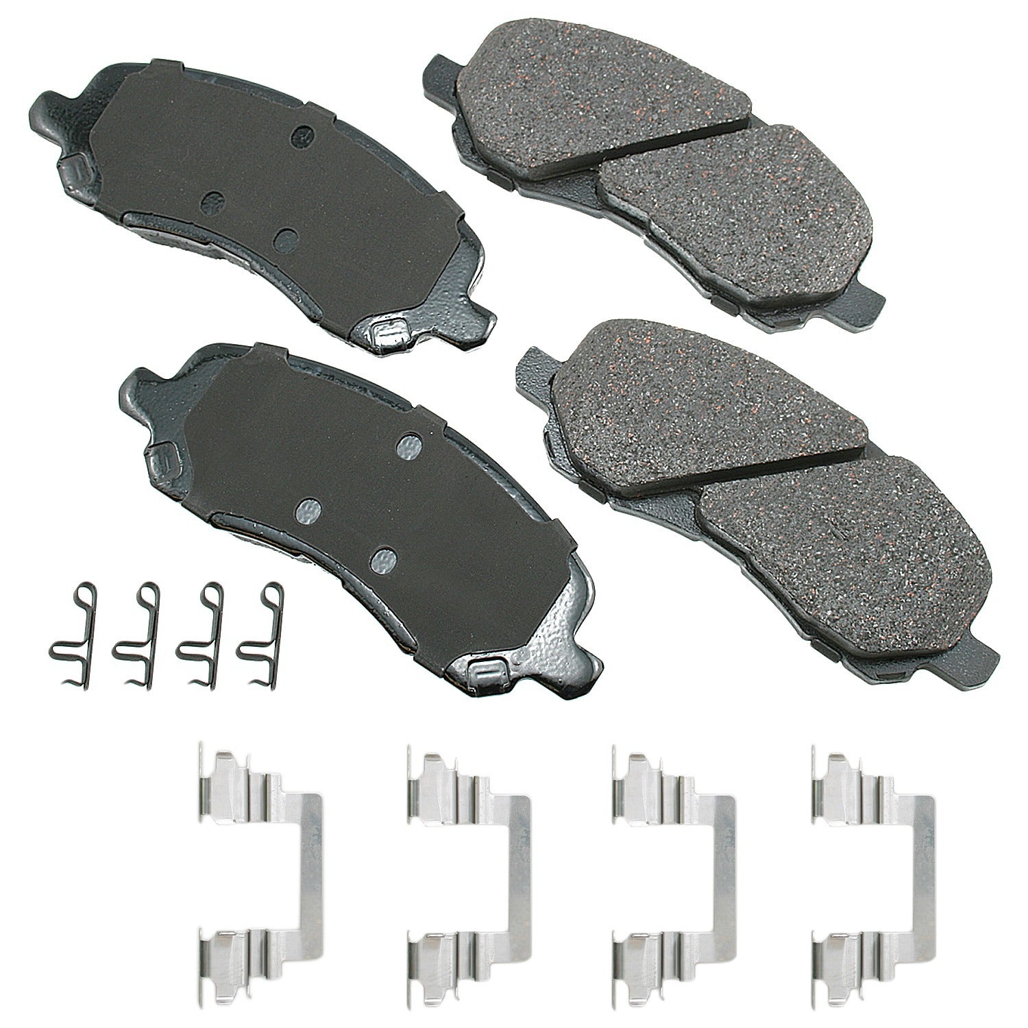 Akebono Brakes ProACT Front Brake Pads - Chrysler 200 2011-14 (Set of 4)