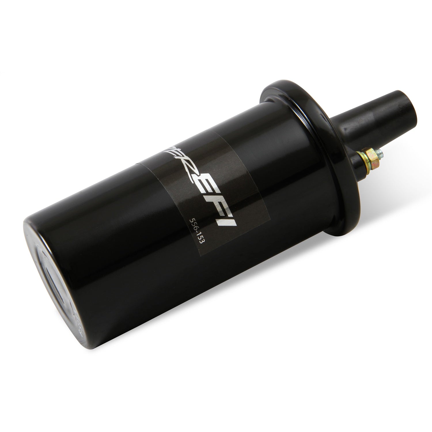 Holley EFI Ignition Coil - E-Core - 0.700 ohm - Female HEI - 45000 Volts - Black - Universal
