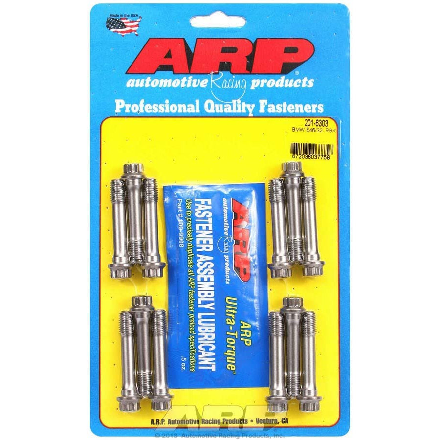ARP Pro Series ARP2000 Connecting Rod Bolt Kit - BMW In-Line-6 - Set of 12 201-6303