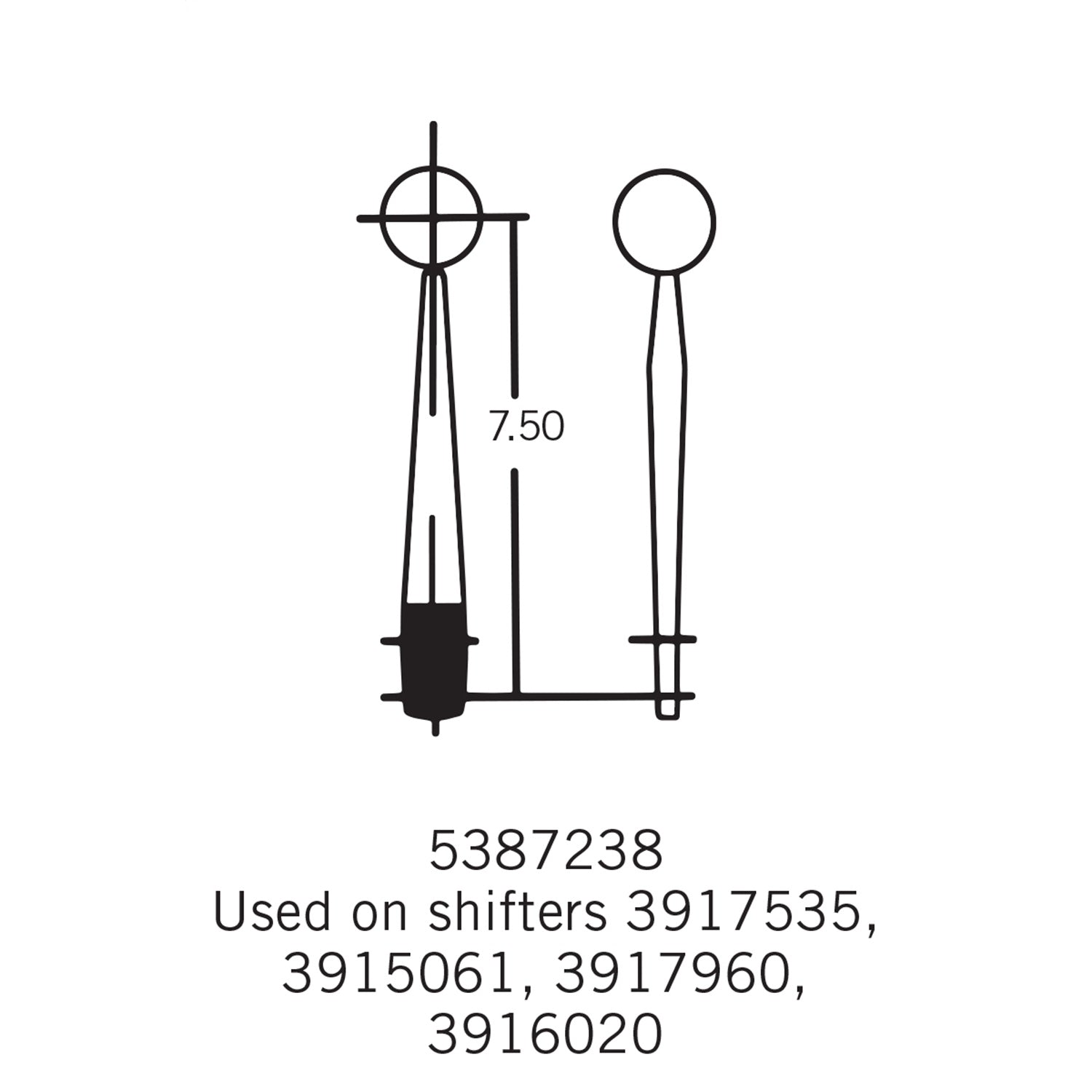 Hurst Street Super Shifter 4 Speed Shifter - Buick