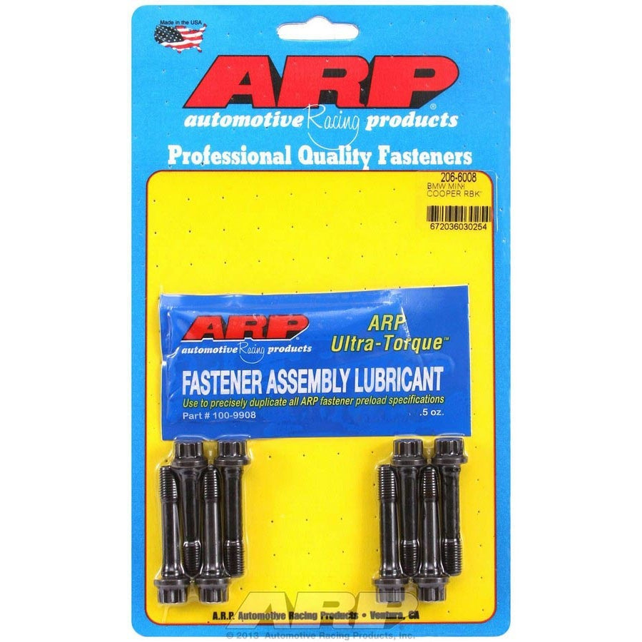 ARP High Performance Connecting Rod Bolt Kit Chromoly Black Oxide BMW 4-Cyliner - Kit