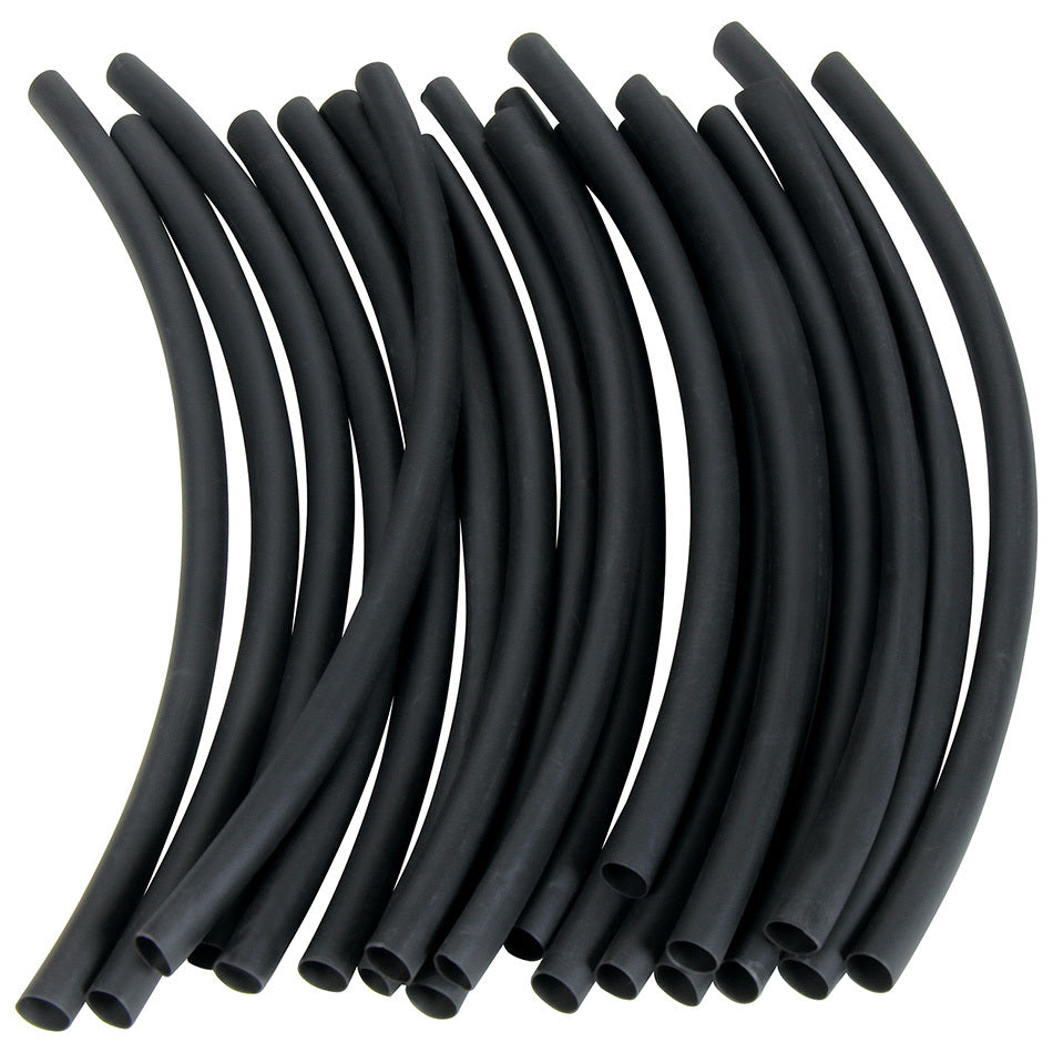 Allstar Performance Shrink Sleeve Tubing - 1/4" - Plastic - Black (Set of 20)