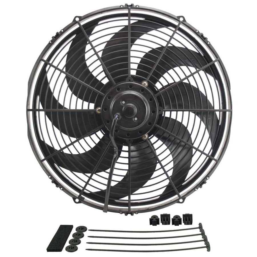 Derale Dyno Cool Electric Cooling Fan - 16" Fan