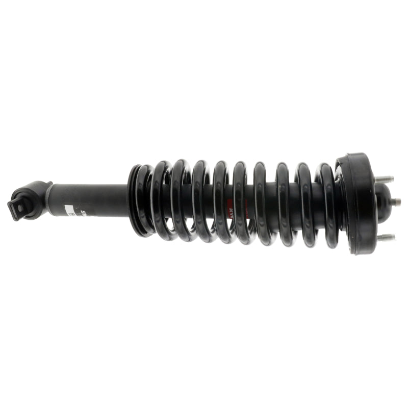 KYB Strut-Plus Twin-Tube Strut - Black Boot Included - Steel - Black Paint - Front - 2WD - Ford Fullsize SUV 2014-17