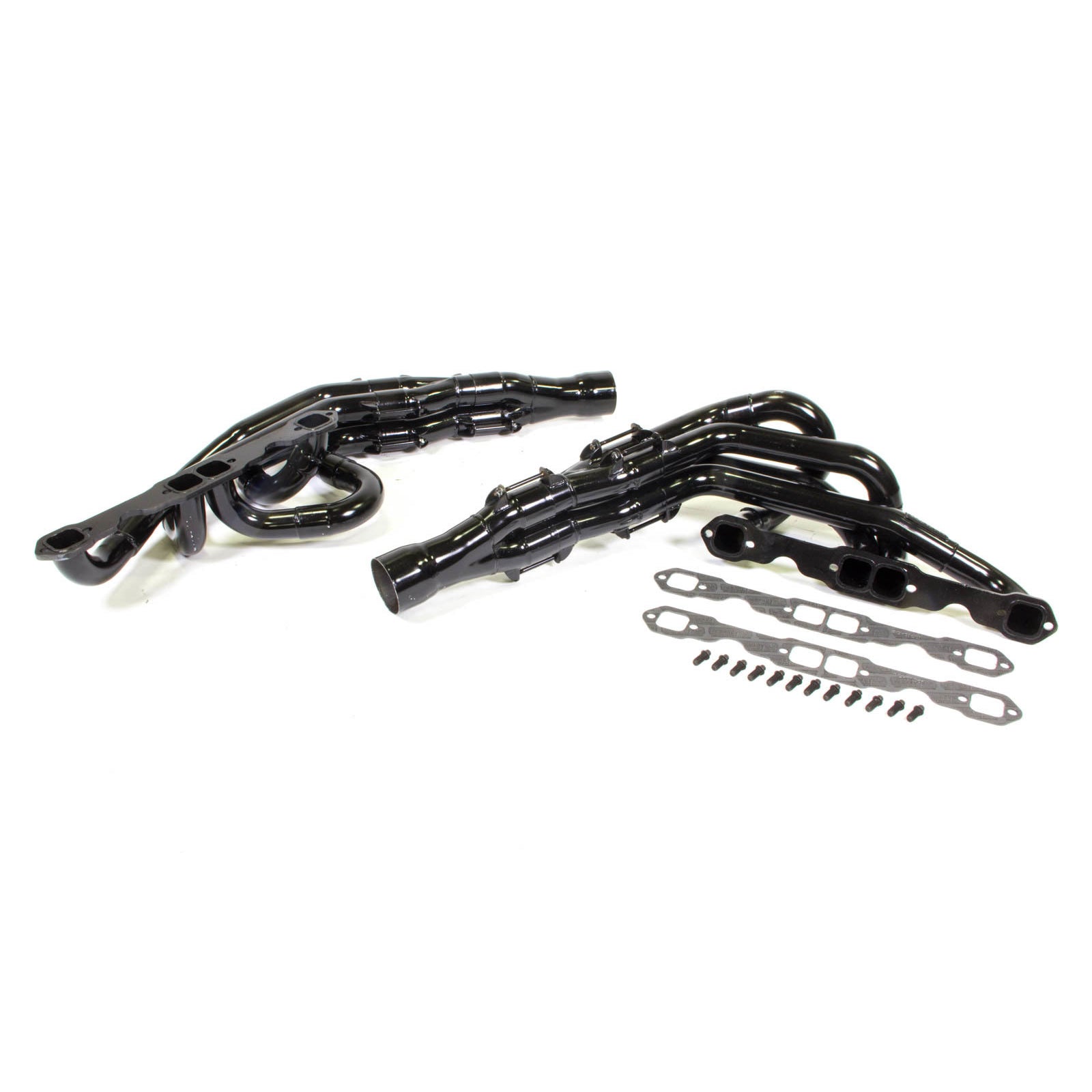 Schoenfeld Asphalt Late Model Crossover Headers - 1-3/4" Diameter Tubes