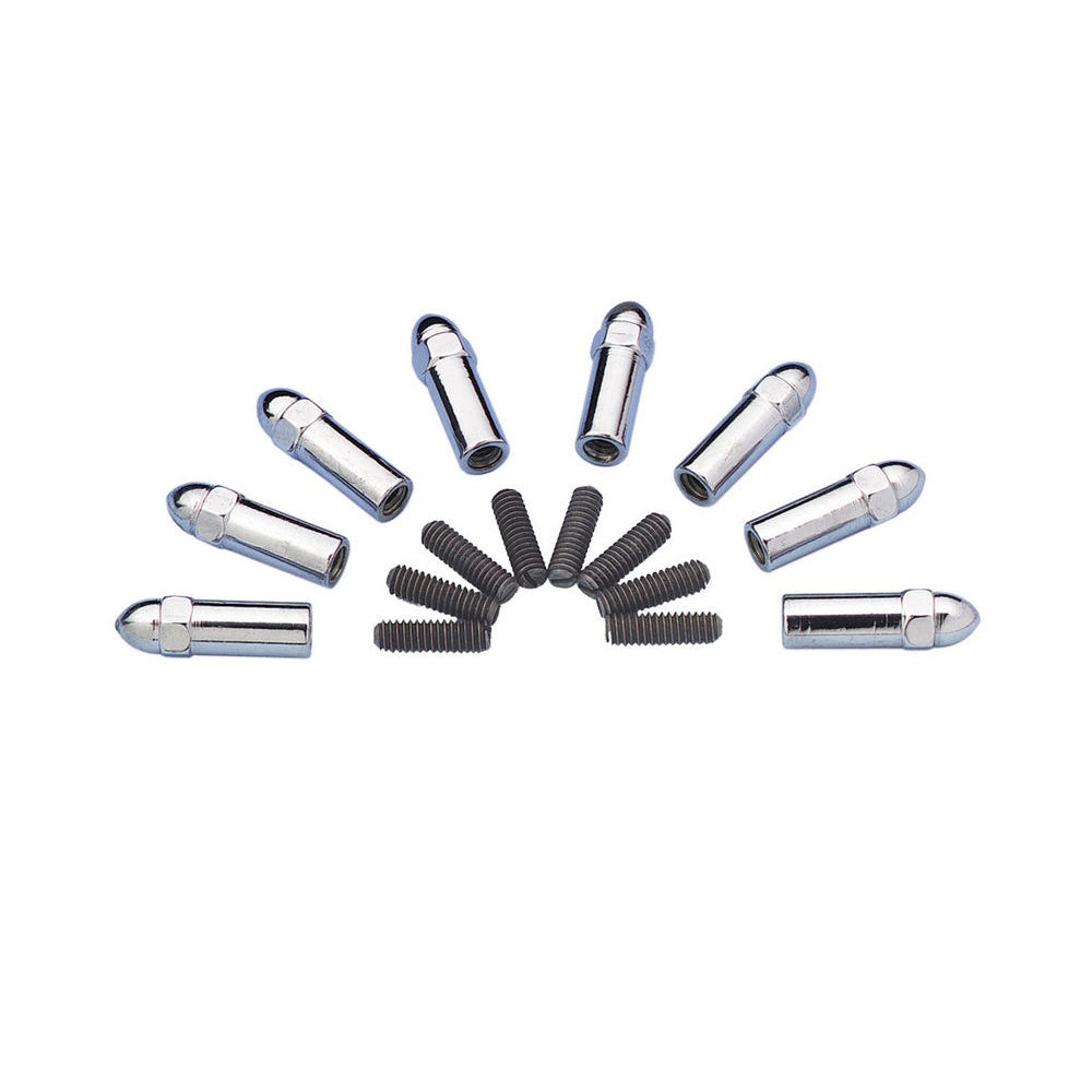 Mr. Gasket Acorn Head Valve Cover Nuts - Chrome Plated