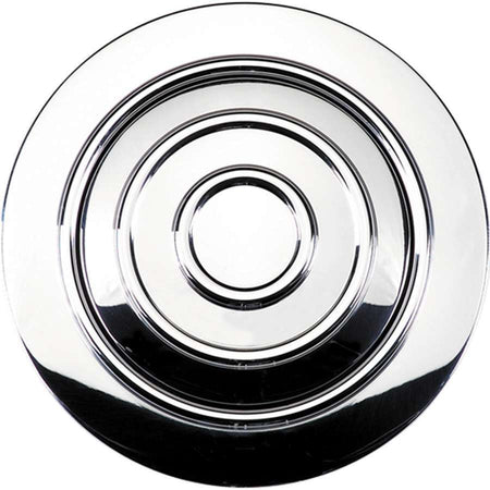 Billet Specialties Horn Button - Banjo - Covers Mounting Screws - Billet Aluminum - Polished