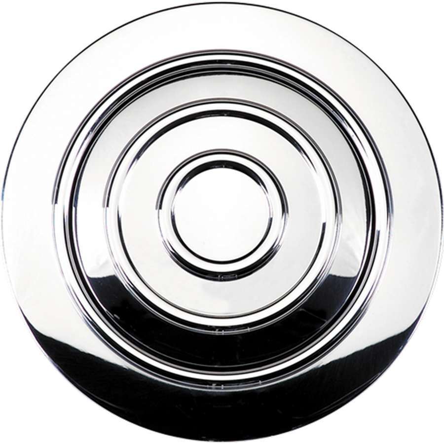 Billet Specialties Horn Button - Banjo - Covers Mounting Screws - Billet Aluminum - Polished