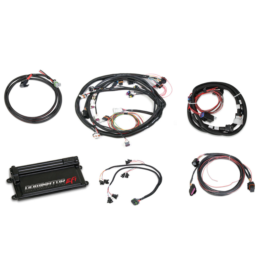 Holley EFI Dominator EFI Engine Control Module - Wiring Harness - Transmission Harness - Drive-By-Wire - LS2 - GM LS-Series