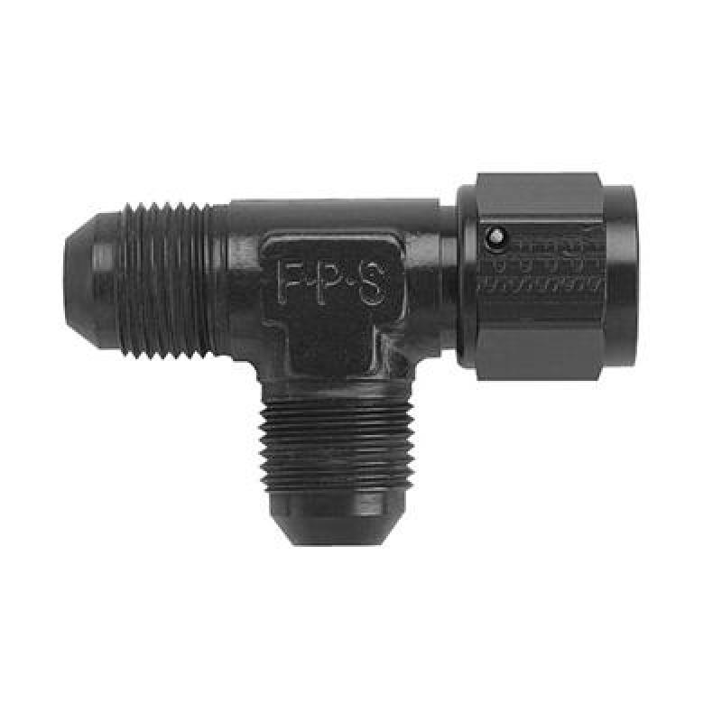 Fragola -6 AN male to Female Swivel on Run - Black