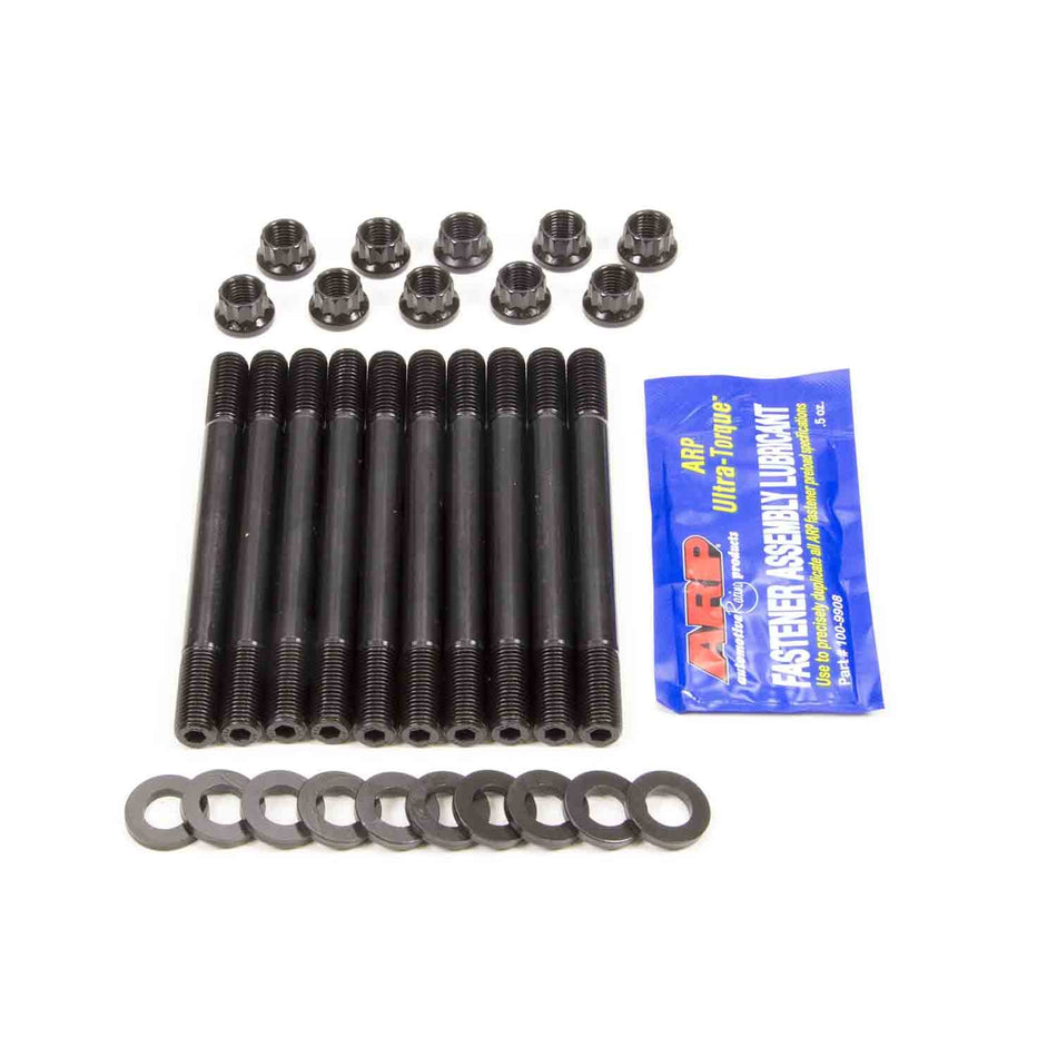 ARP Cylinder Head Stud Kit - 12 Point Nuts - Chromoly - Black Oxide - Mazda 4-Cylinder 218-4703