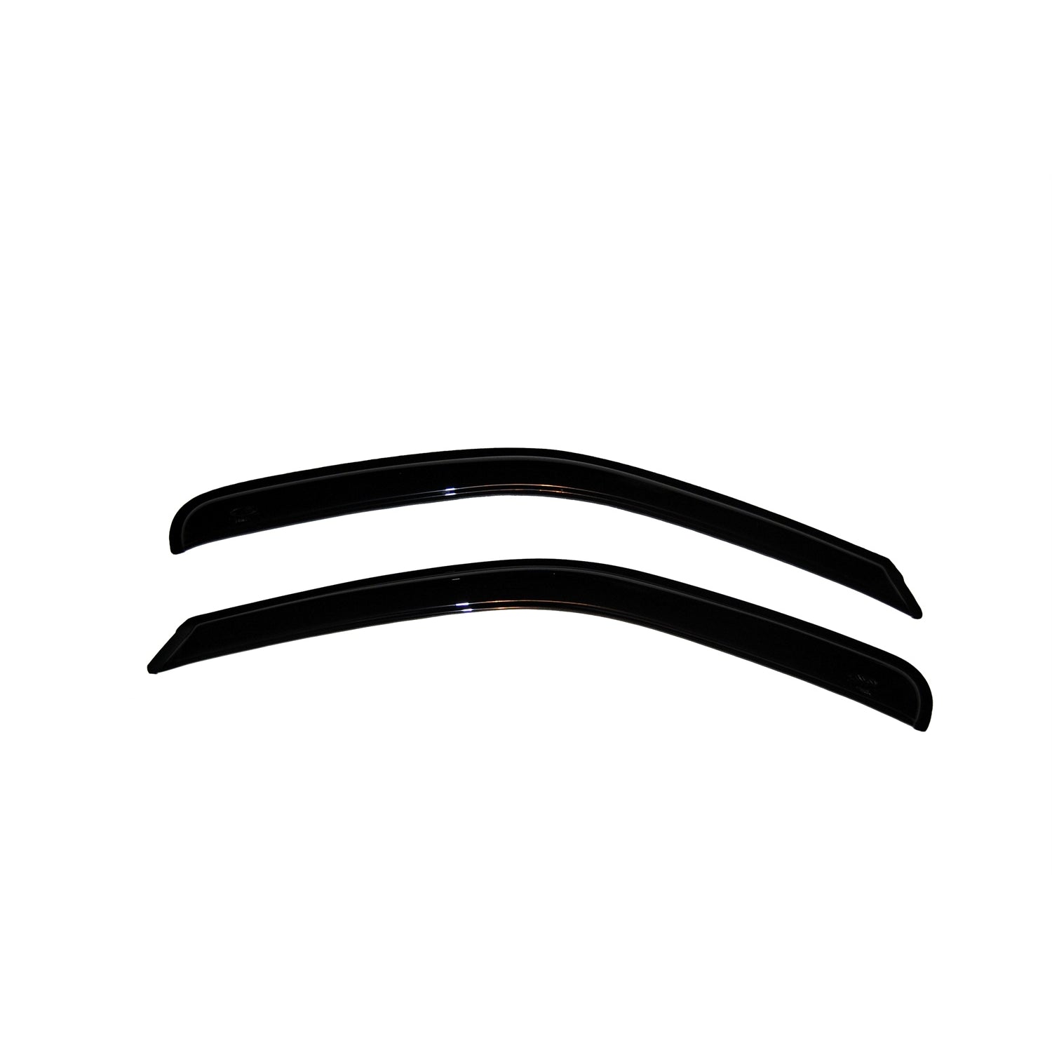 Auto Ventshade Original Ventvisor Front Side Window Visor - Stick-On - Dark Smoke - GM Compact Van 1997-2005 - Pair