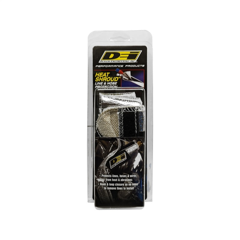 DEI Heat Shroud (Aluminum Sleeve) - 3/4" I.D. - 1-1/4" I.D. x 3 Ft. Length