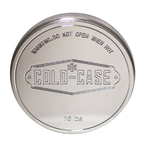 Cold-Case Radiator Cap Cover - Press Fit - Aluminum - Polished - Cold Case Radiator Caps