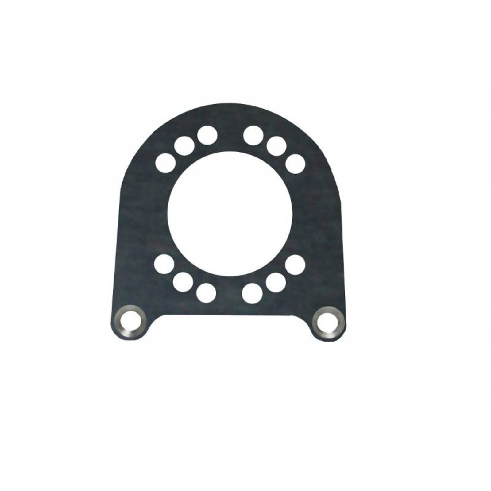 Leed Disc Conversion Brake System - Rear - 1 Piston Caliper - 11" Solid Rotors - Iron - Ford 9"