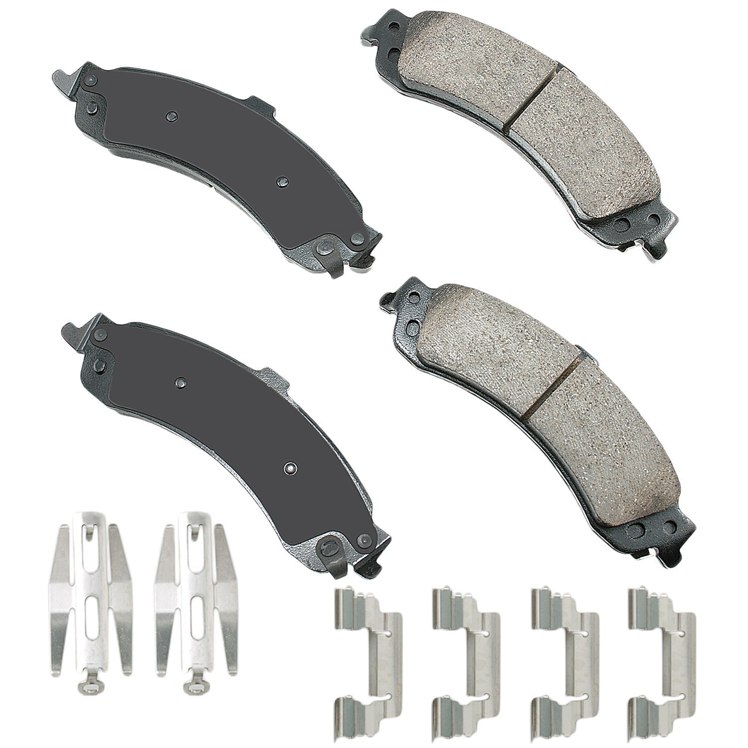 Akebono Brakes ProACT Rear Brake Pads - GM Fullsize SUV/Truck 2000-06 (Set of 4)