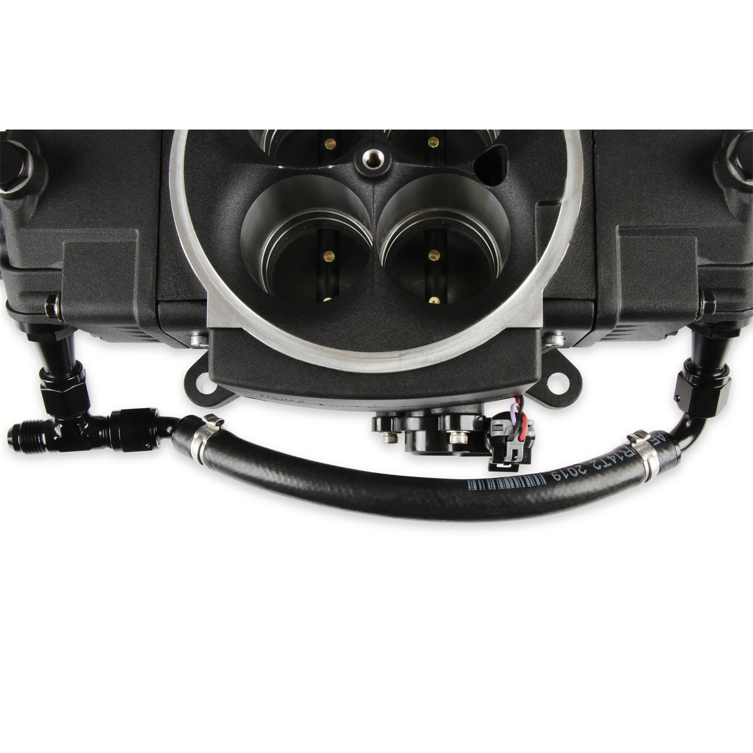 Holley EFI Stealth Fuel Line - 6 AN Braided Stainless - Vapor Guard
