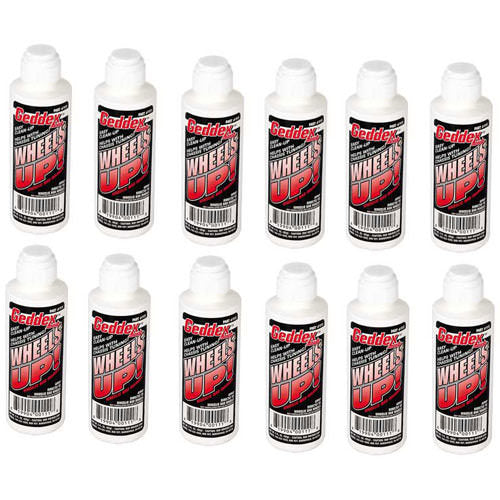 Geddex Wheels Up Wheelie Bar Marker Chalk White 3 oz Bottle/Applicator - Set of 12